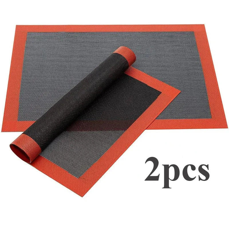 Non-Stick Silicone Baking Mat, Reusable Oven Sheet