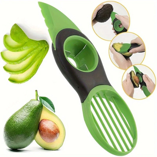 3-in-1 Avocado Slicer, Pitter & Peeler Tool