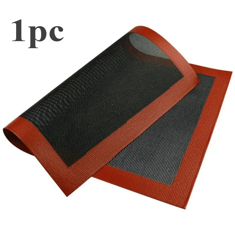 Non-Stick Silicone Baking Mat, Reusable Oven Sheet