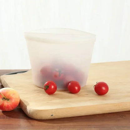 Reusable Food-Grade Silicone Leakproof Storage Bag