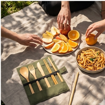 Reusable Bamboo Utensils